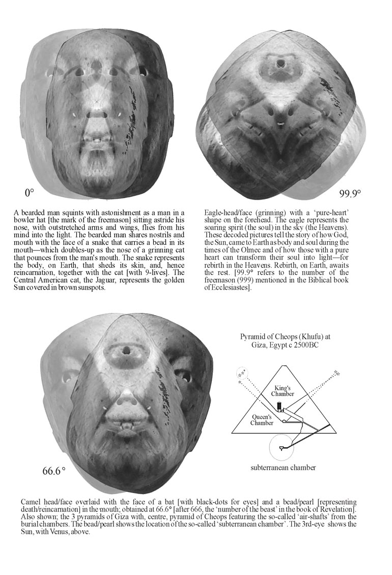 The Olmec stone face - 2